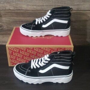 New Vans‎ Sk8 Hi High Tops Chunky Platform Sneakers Festival Streetwear Casual